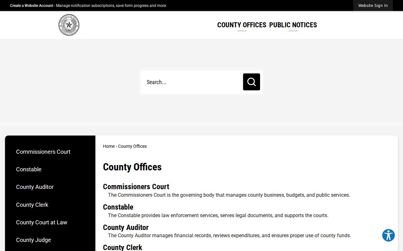 Beckville criminal history routing through the Panola County criminal record office directory