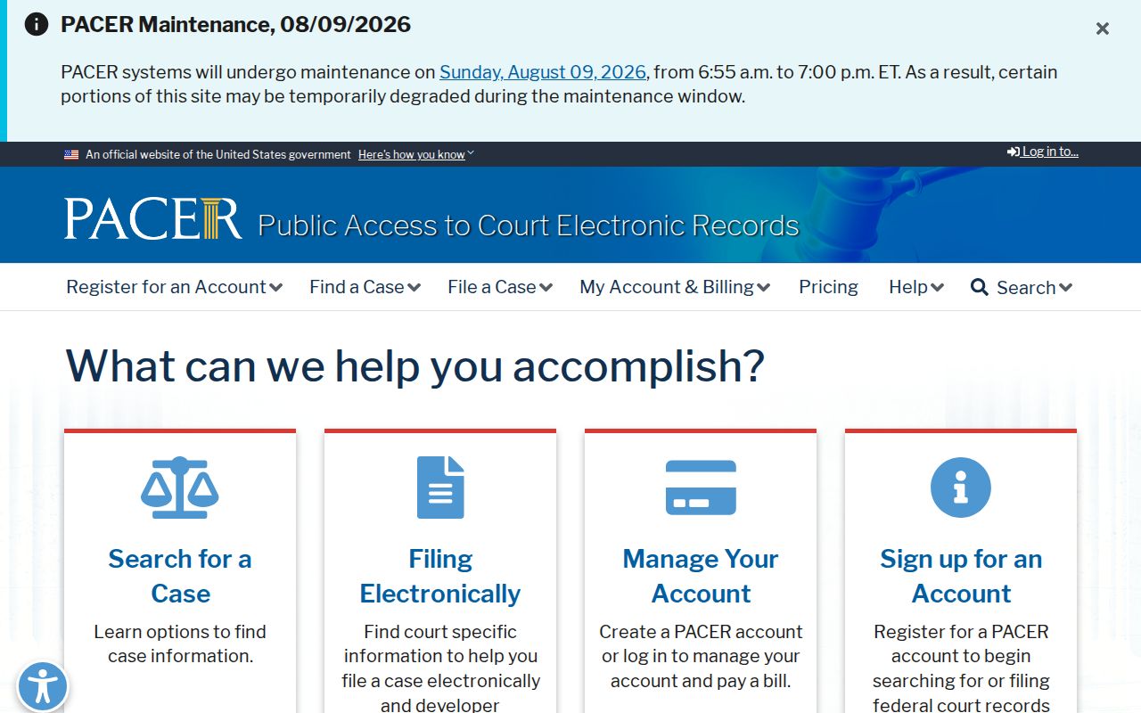Panola County criminal history federal PACER case search